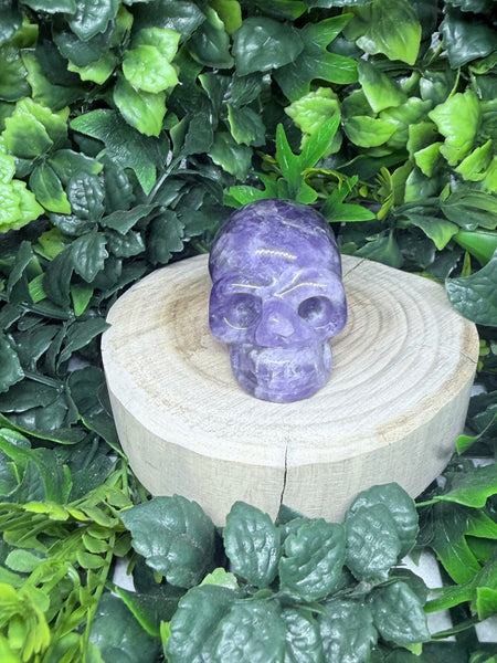 Amethyst Skull