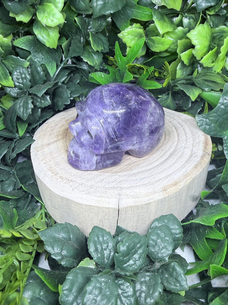 Amethyst Skull