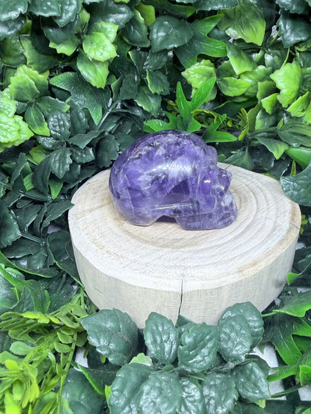 Amethyst Skull