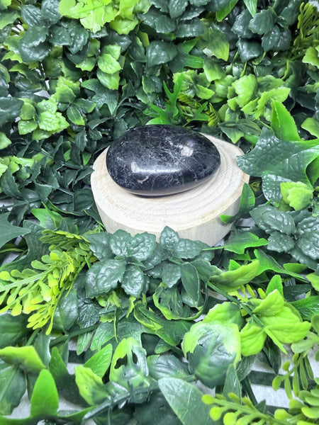 Black Tourmaline Palm Stone