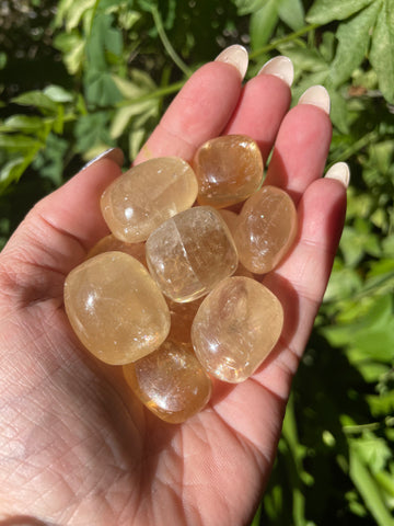 Yellow Calcite Tumble