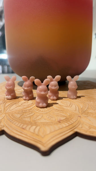 Piglet Pink Opal carving