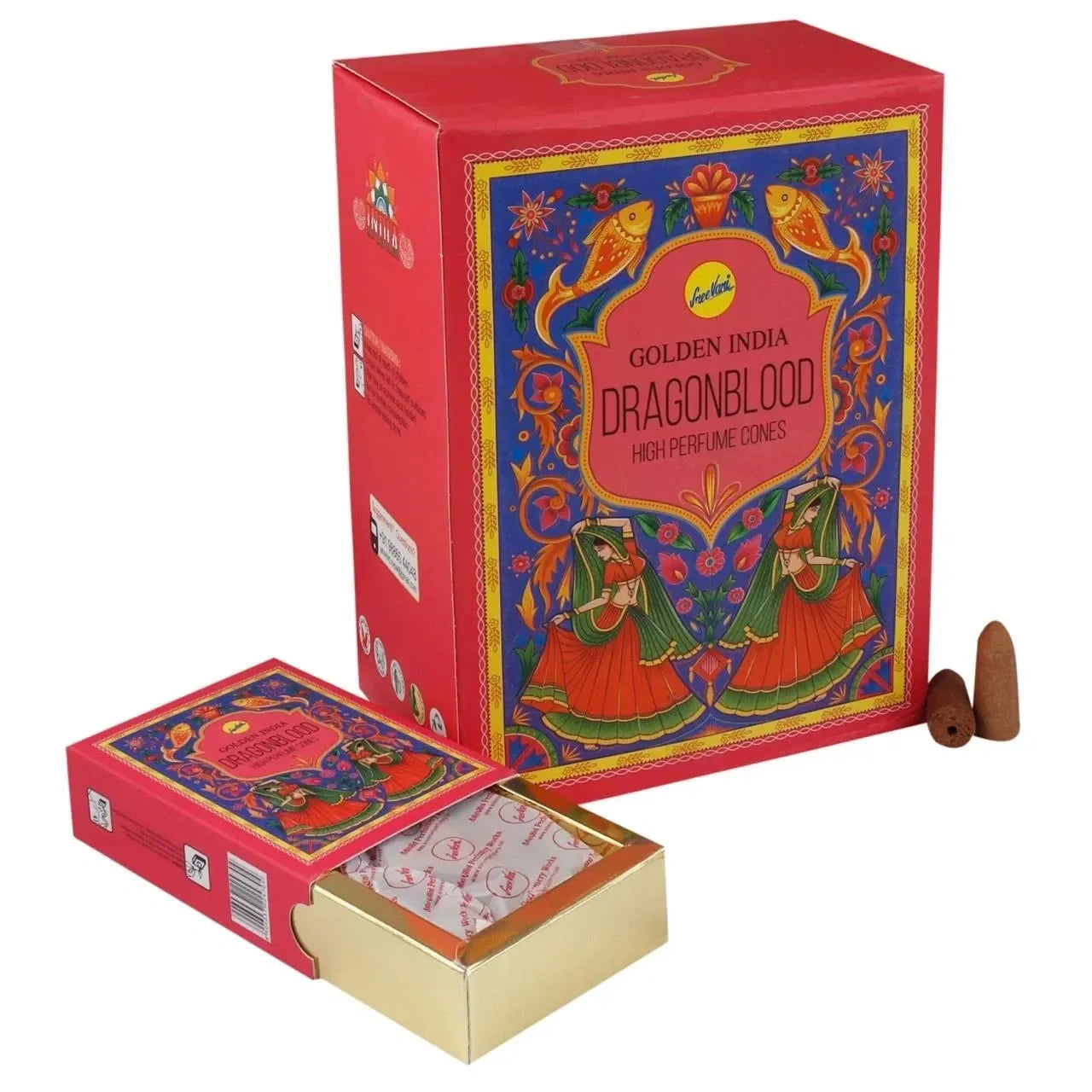 Dragonblood back flow incense jumbo cones