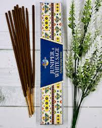 Juniper and white sage incense sticks