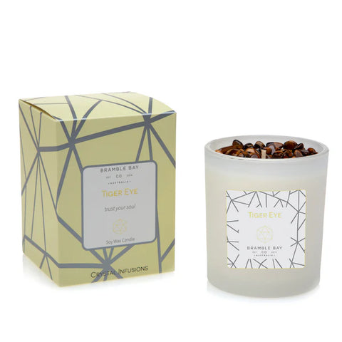Bramble bay tiger eye candle