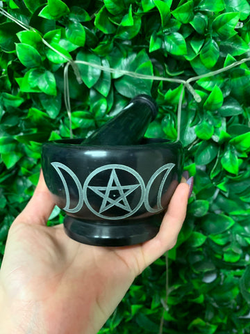 Mortar & Pestle - Triple Moon