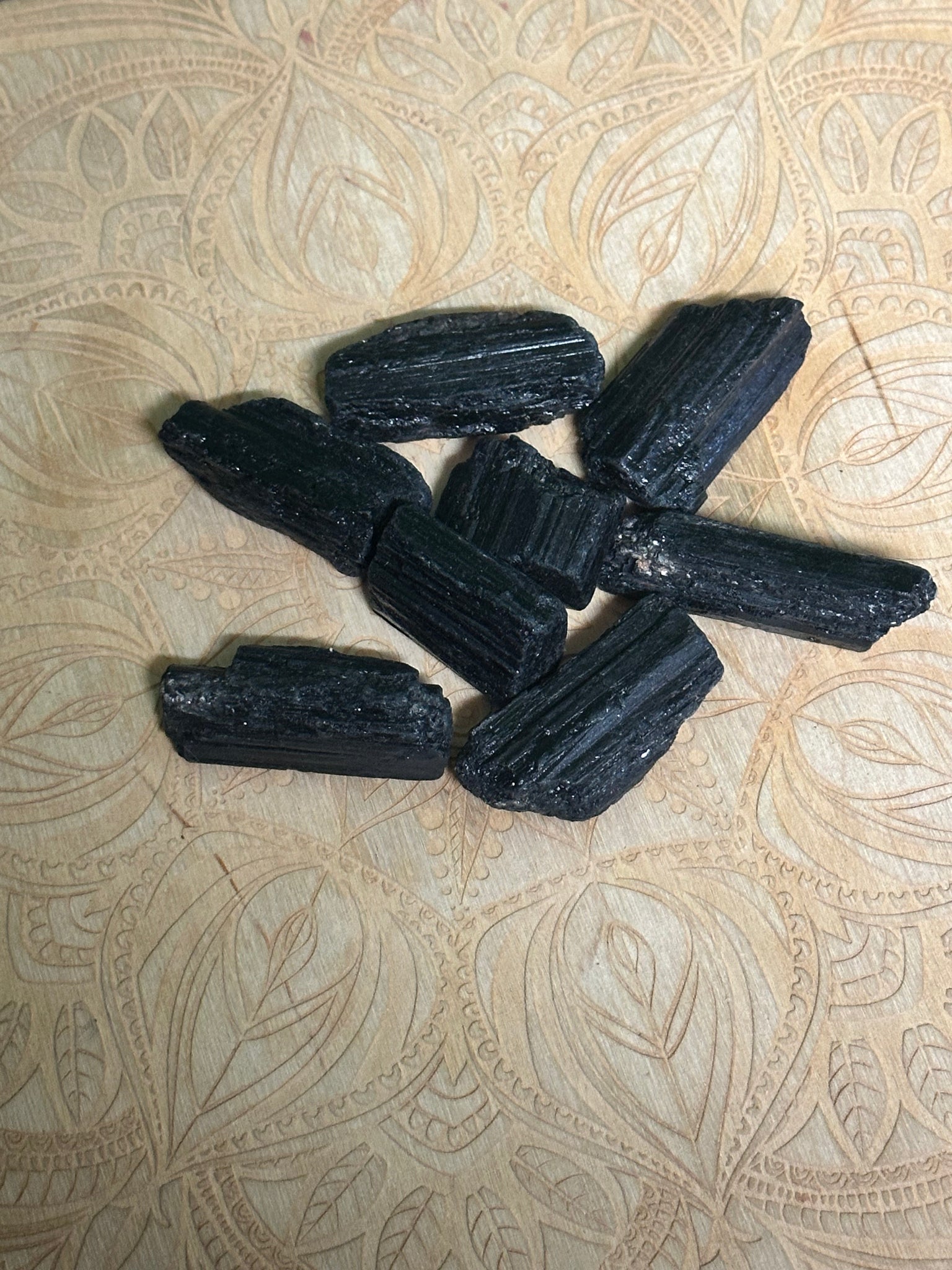 Black tourmaline- raw