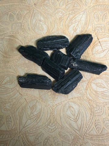 Black tourmaline- raw