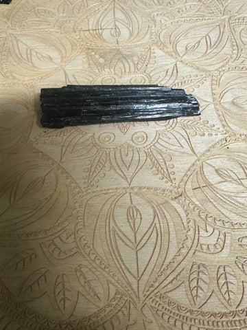 Black tourmaline-raw