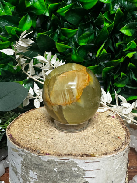 Green Onyx Sphere 210g