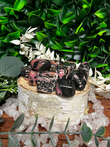 Rhodonite Cube