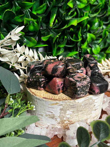Rhodonite Cube