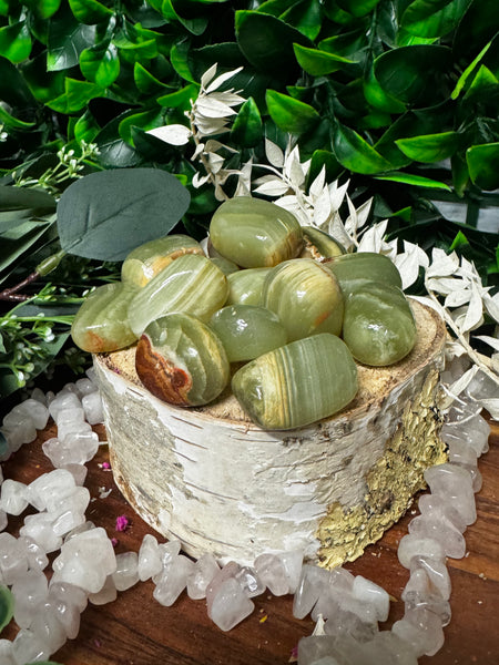 Green Onyx Tumble