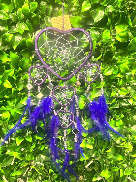 Mirrored heart Dreamcatcher-small