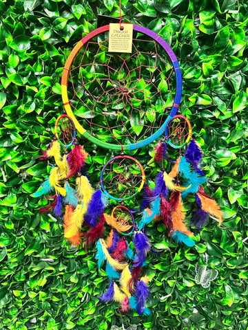 Rainbow Dreamcatcher- Medium