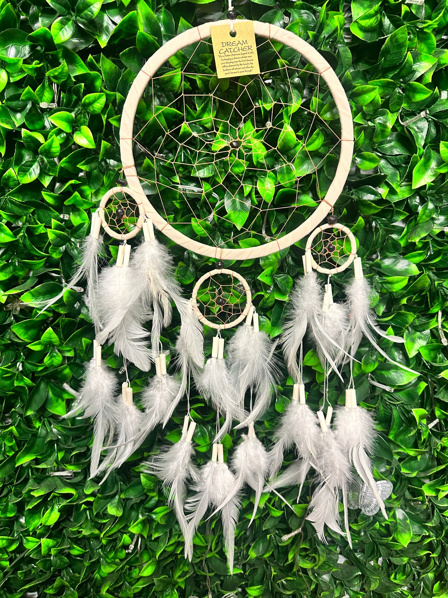 Dreamcatcher with bone