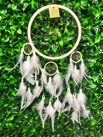 Dreamcatcher with bone