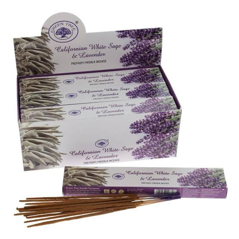 Californian white sage and lavender incense sticks