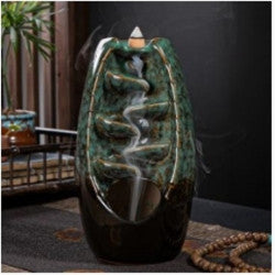 Backflow Incense Burner Two Toned Waterfall