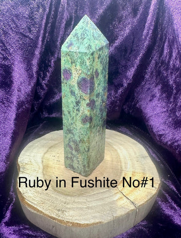 Ruby in Fuchsite