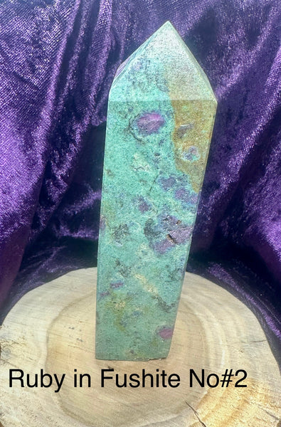 Ruby in Fuchsite