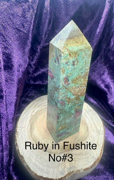 Ruby in Fuchsite