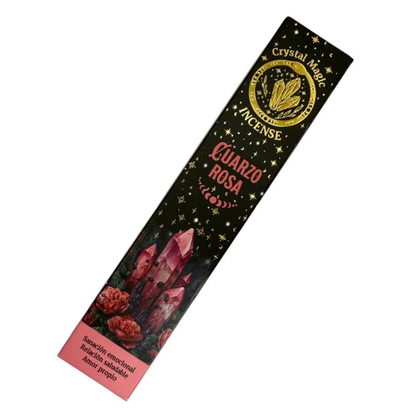 Crystal Magic Rose Quartz Tribal Soul Incense Sticks