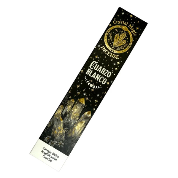 Crystal Magic Clear Quartz Tribal Soul Incense sticks￼