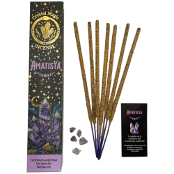Crystal Magic Amethyst Tribal Soul Incense Sticks