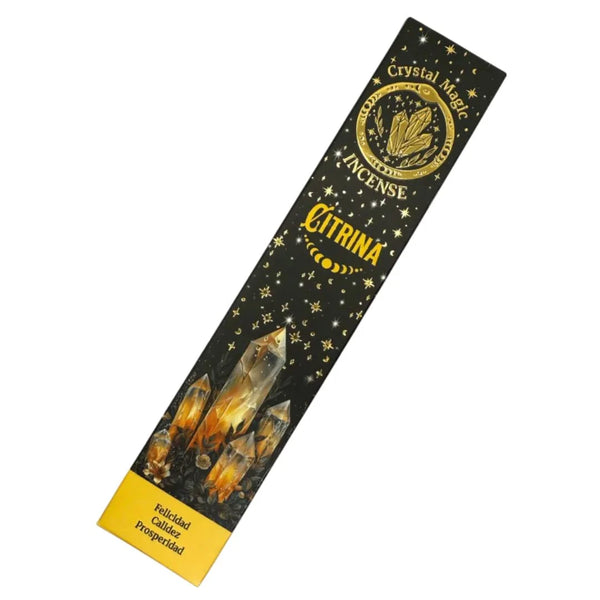 Crystal Magic Citrine Tribal Soup Incense Sticks