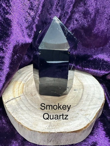 Smokey Quartz Tower