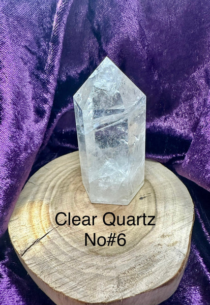Clear Quartz Tower