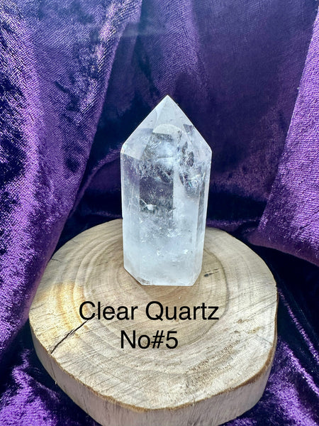 Clear Quartz Tower