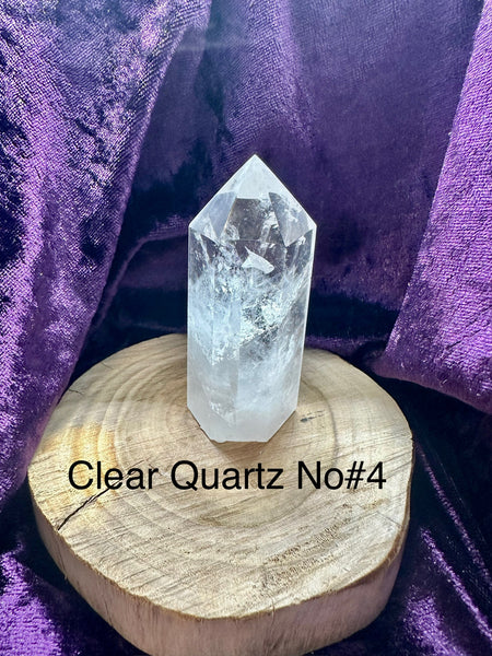 Clear Quartz Tower