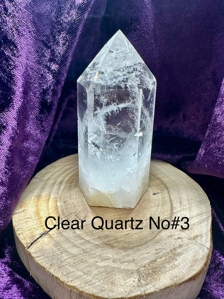 Clear Quartz Tower
