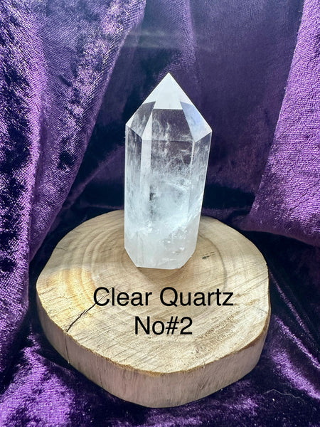Clear Quartz Tower