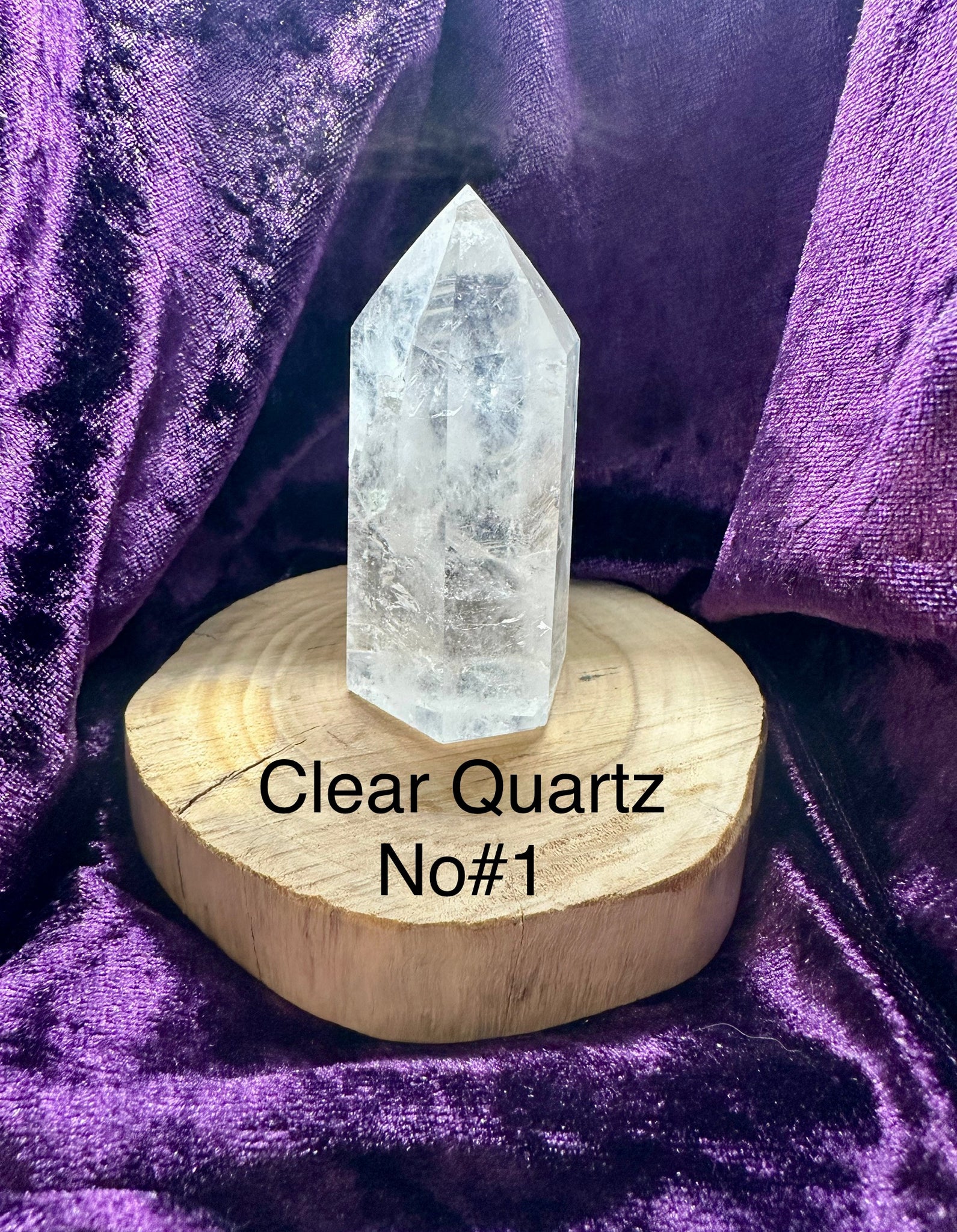 Clear Quartz Tower