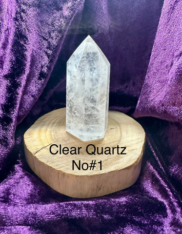 Clear Quartz Tower