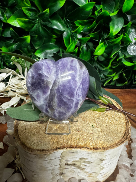 Amethyst Heart 50mm