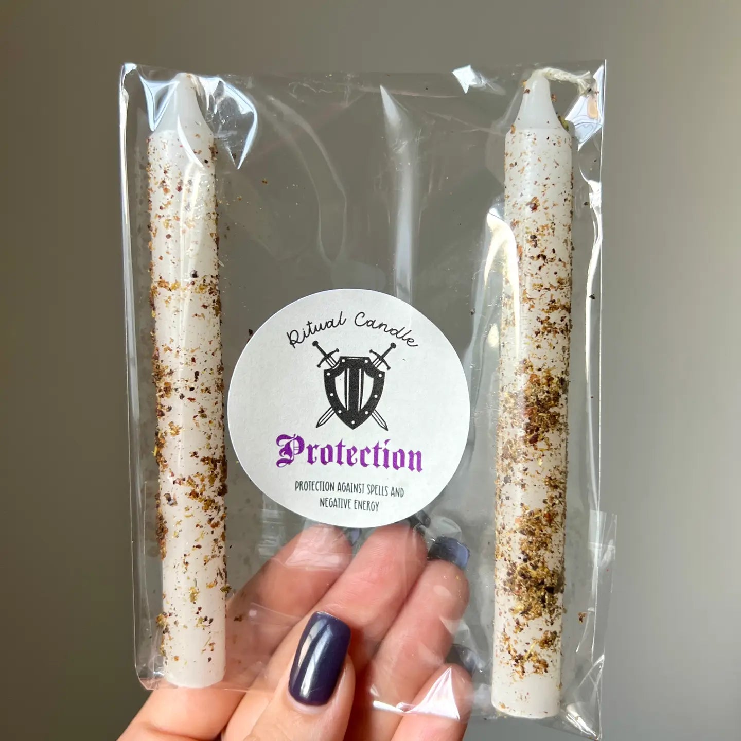 Protection ritual candles