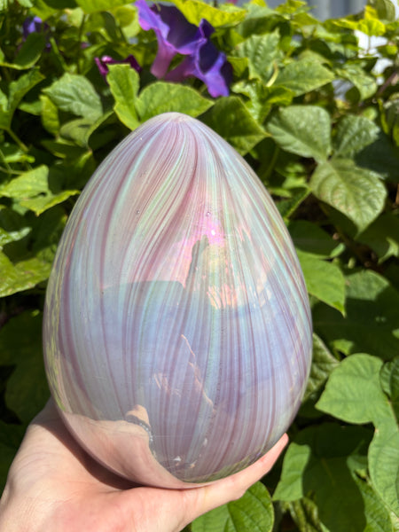 Guiding Light Egg - Pink & Gold