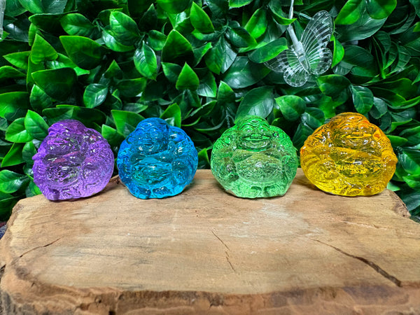 Lucky Crystal Glass Buddha