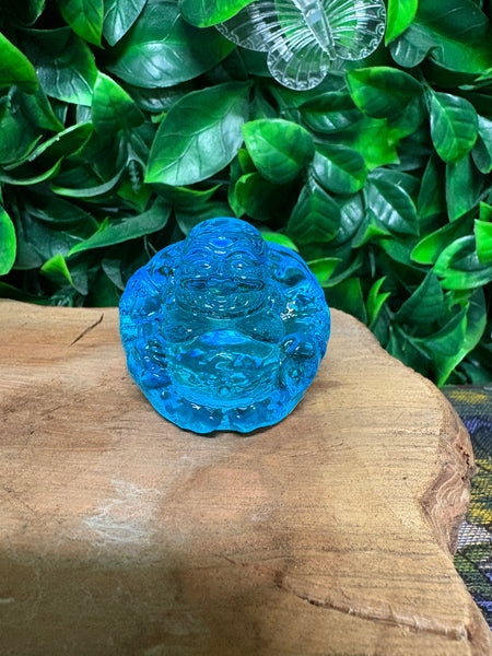 Lucky Crystal Glass Buddha