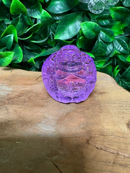Lucky Crystal Glass Buddha
