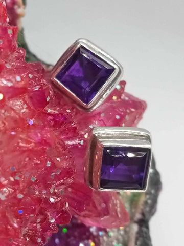 Amethyst Studs