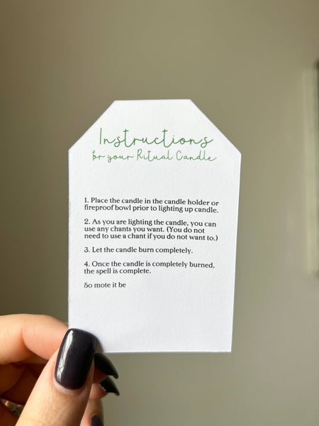 Aphrodite Goddess Ritual Candle