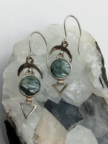 Seraphinite Earrings