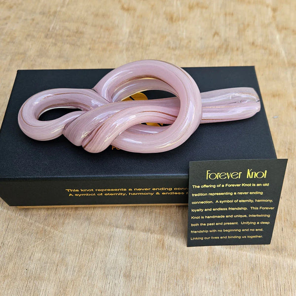 Forever Knot Pink & Gold
