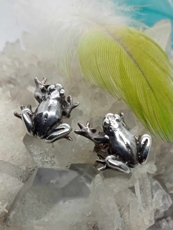 Frog Earrings