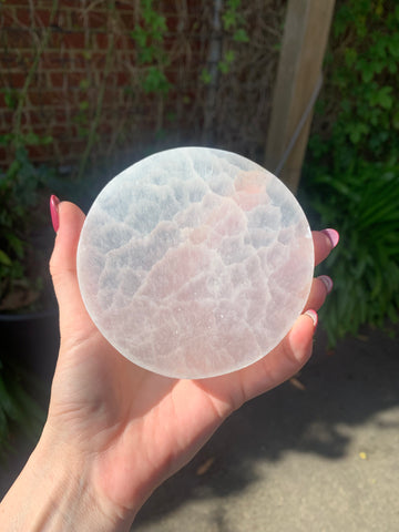 Selenite Charging Plate 9-10cm